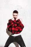 ELBWSN X HAPPY WINTER  - Unisex Flanellhemd mit Stick